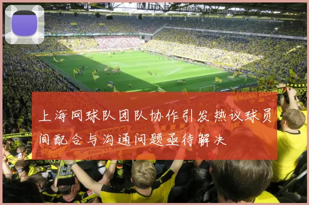 上海网球队团队协作引发热议球员间配合与沟通问题亟待解决